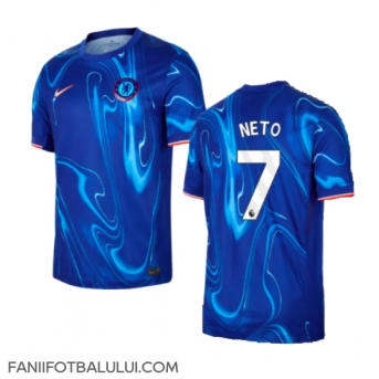 Chelsea Pedro Neto #7 Tricou Fotbal Replică 2024-25 Barbati Acasa